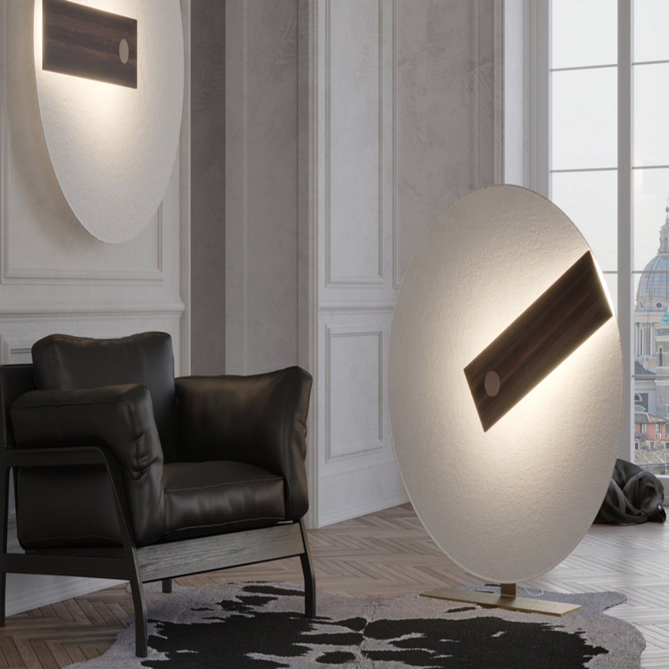 Hind Rabii Meridiana Wall S, Wall lamp