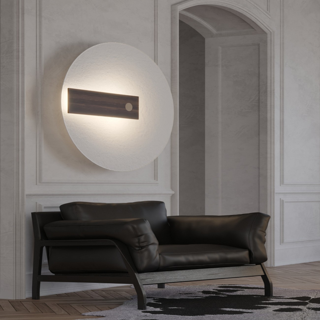 Hind Rabii Meridiana Wall L, Wall lamp