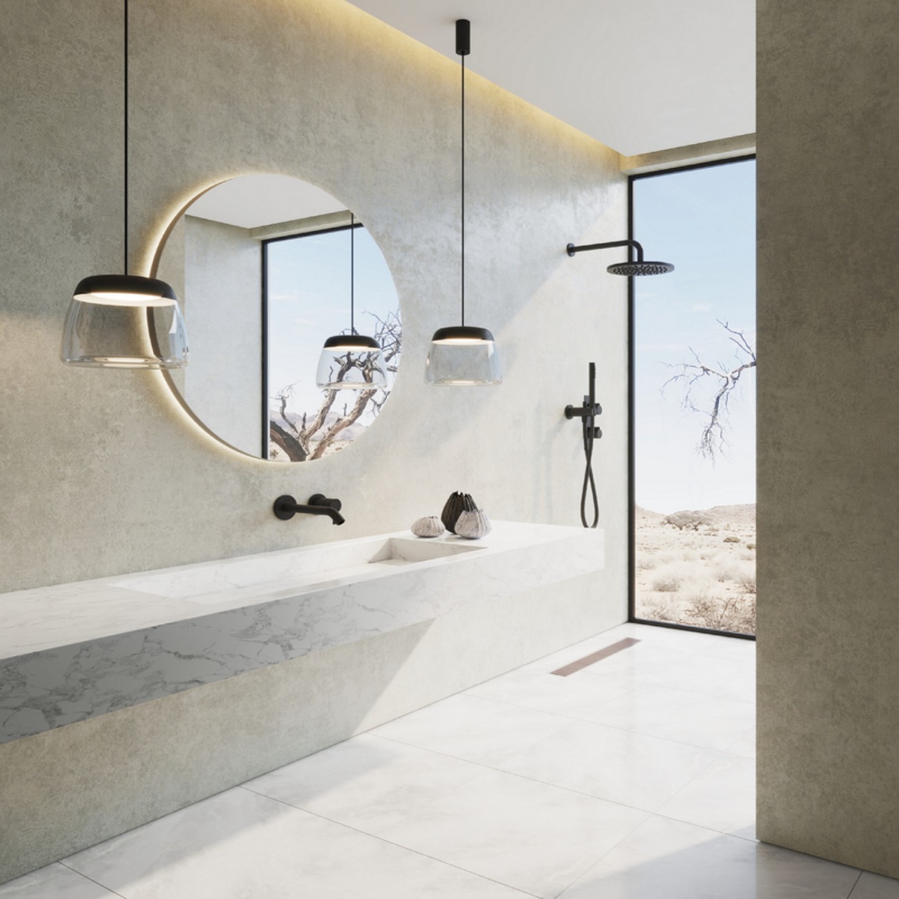 Hind Rabii Ice Absolut S, Lampada a sospesnione