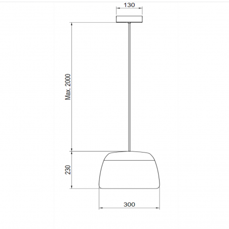 Hind Rabii Ice Absolut S, Lampada a sospesnione