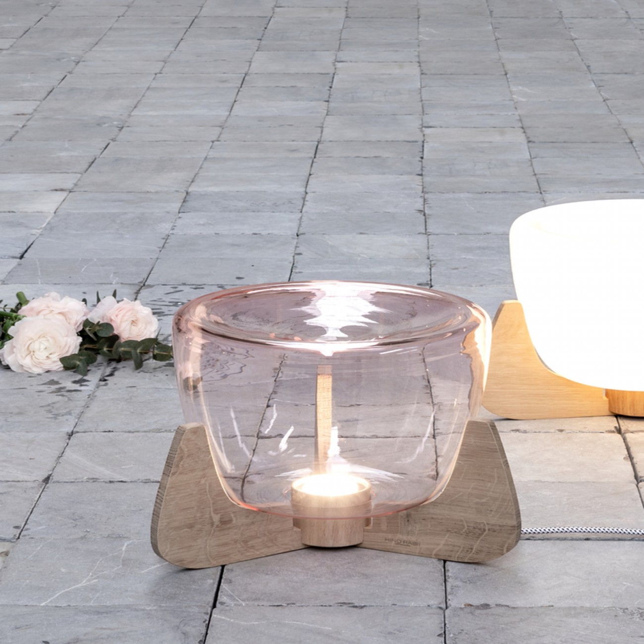 Hind Rabii Ice Devotion L, Floor lamp