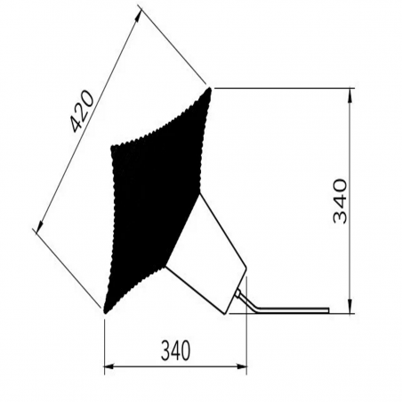 Hind Rabii Disca T, Suspension lamp