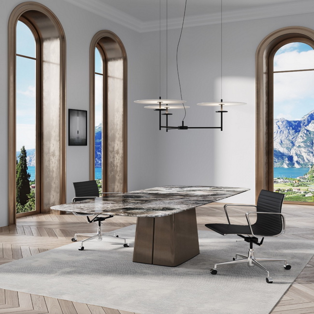 Hind Rabii Trezero, Suspension lamp