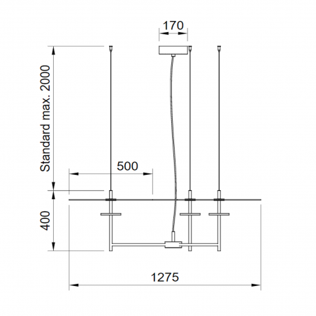 Hind Rabii Trezero, Suspension lamp