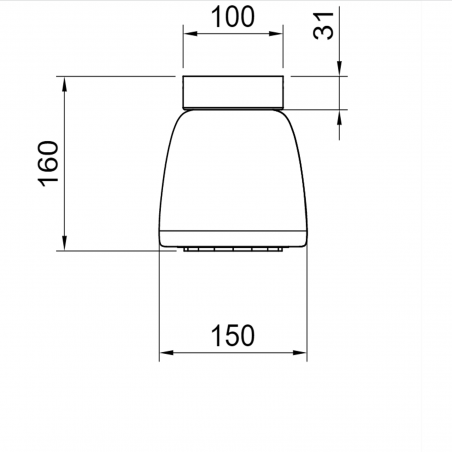 Hind Rabii Top Ice 15, Suspension lamp