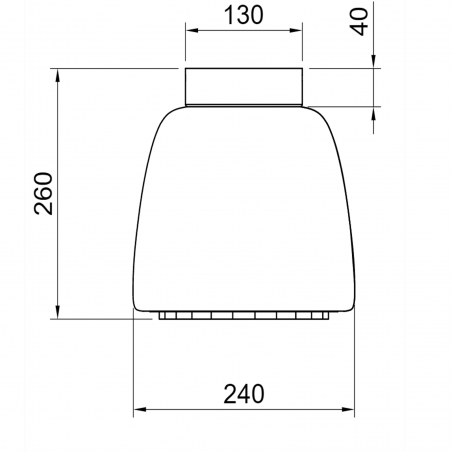 Hind Rabii Top Ice 24, Lampada a sospensione