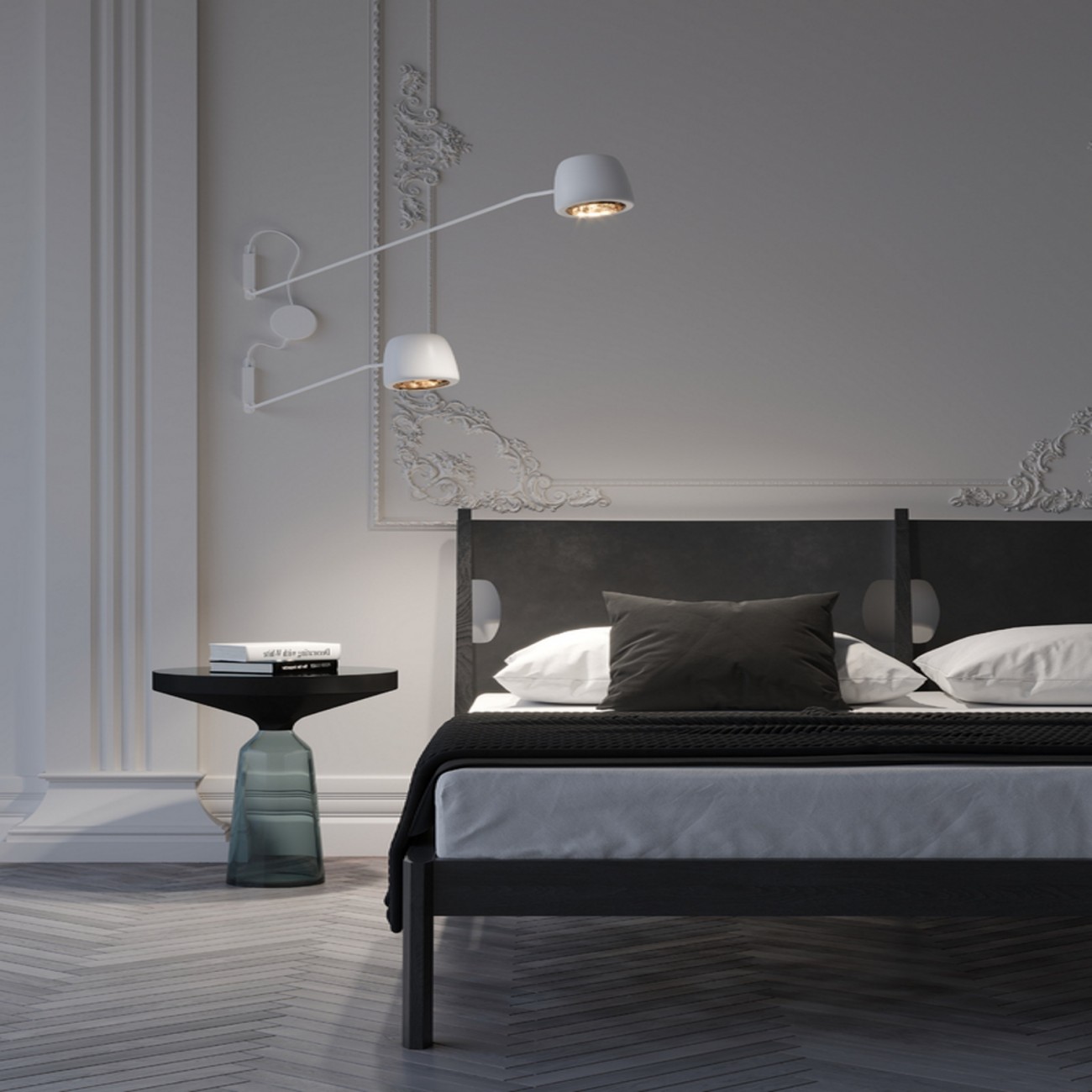 Hind Rabii Ice Wall A58, Lampe à suspension