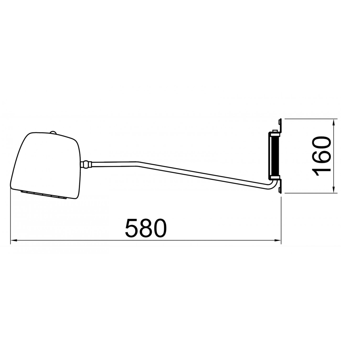 Hind Rabii Ice Wall A58, Lampe à suspension