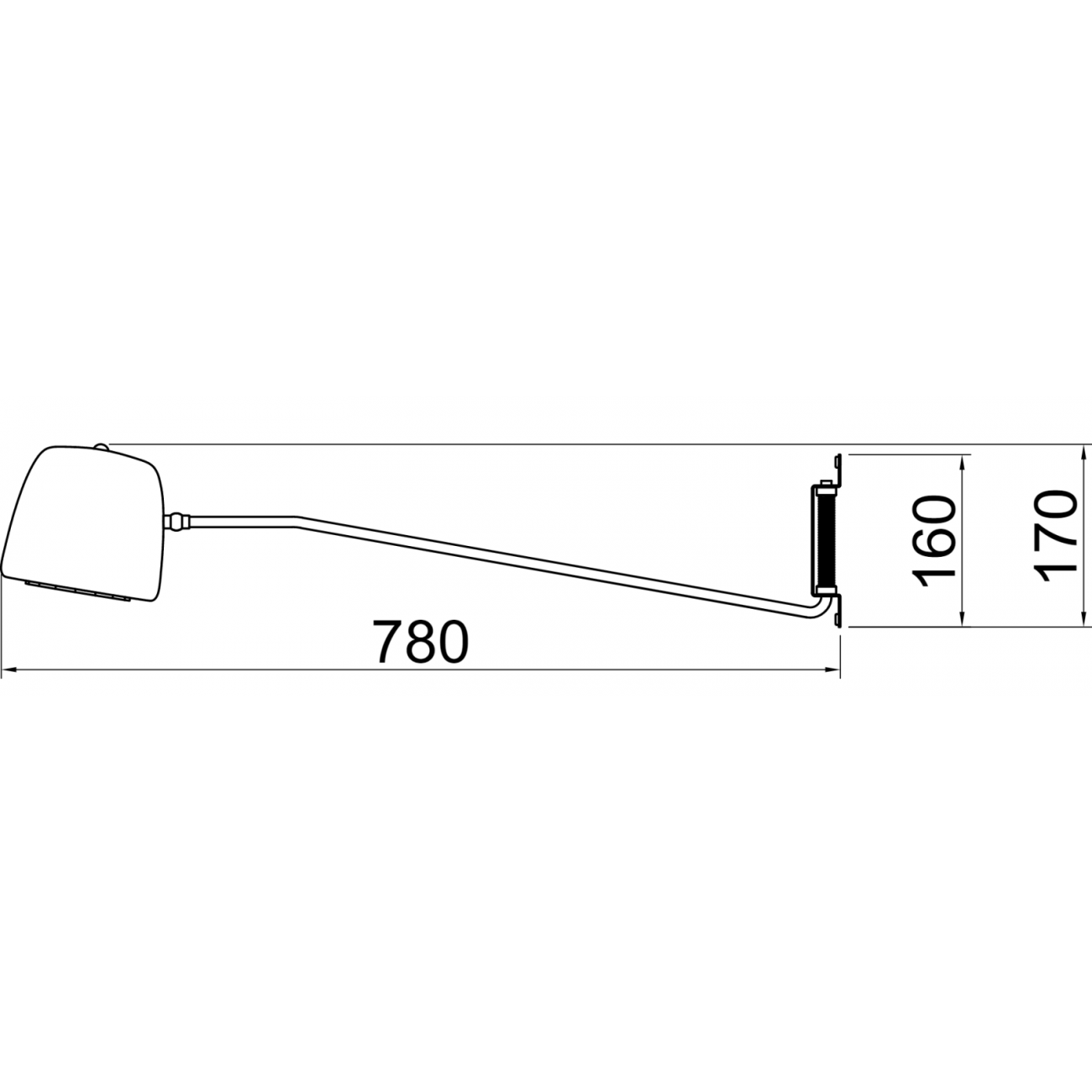 Hind Rabii Ice Wall A78, Lampe à suspension