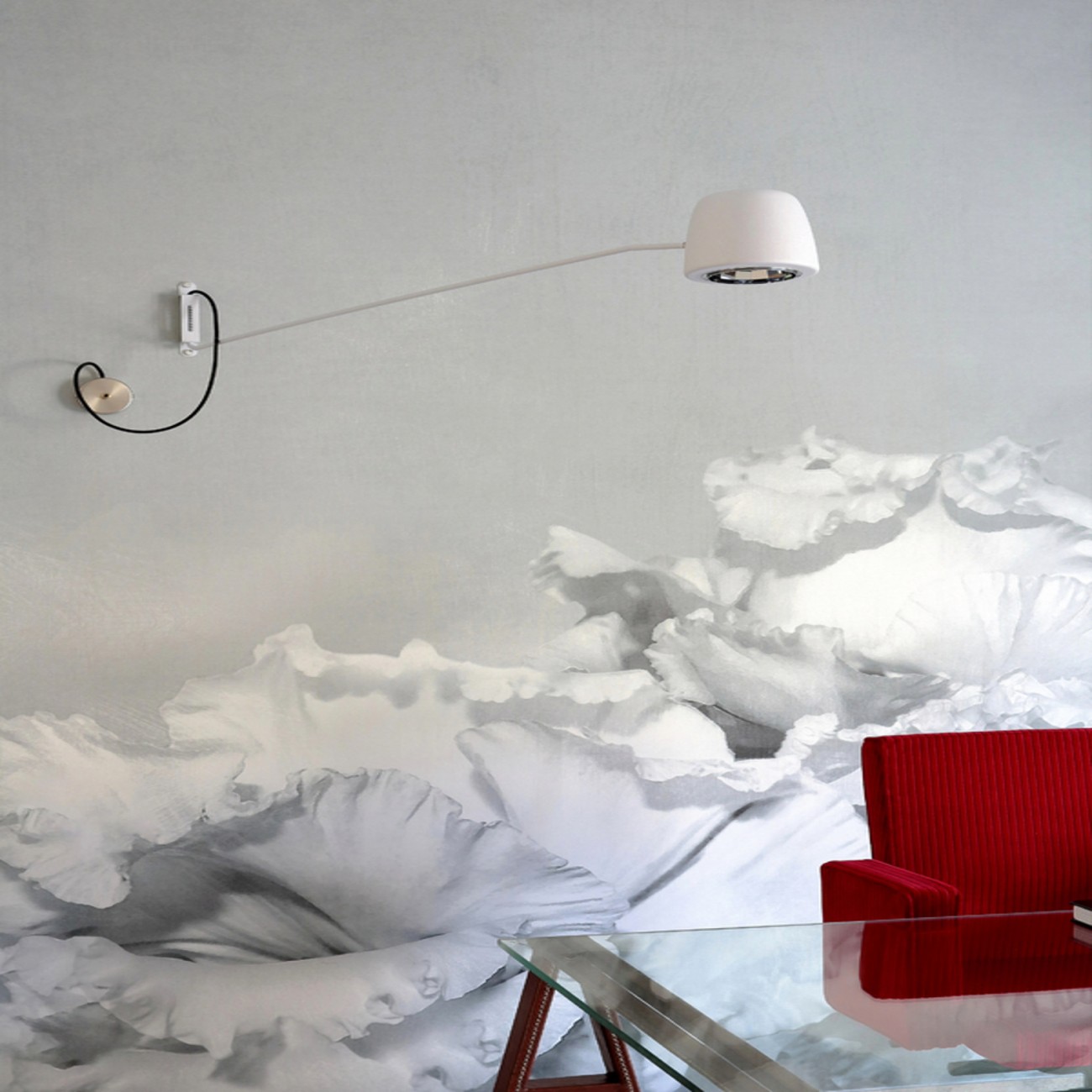 Hind Rabii Ice Wall A120, Lampe à suspension