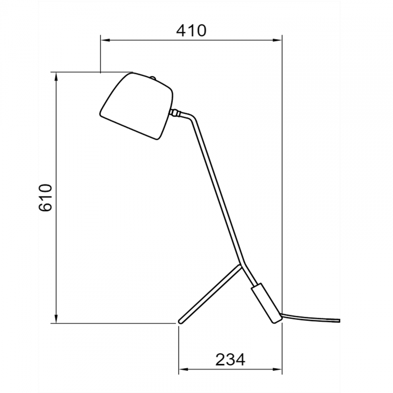 Hind Rabii Ice Donna S, Floor lamp