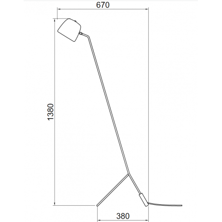 Hind Rabii Ice Donna L, Floor lamp