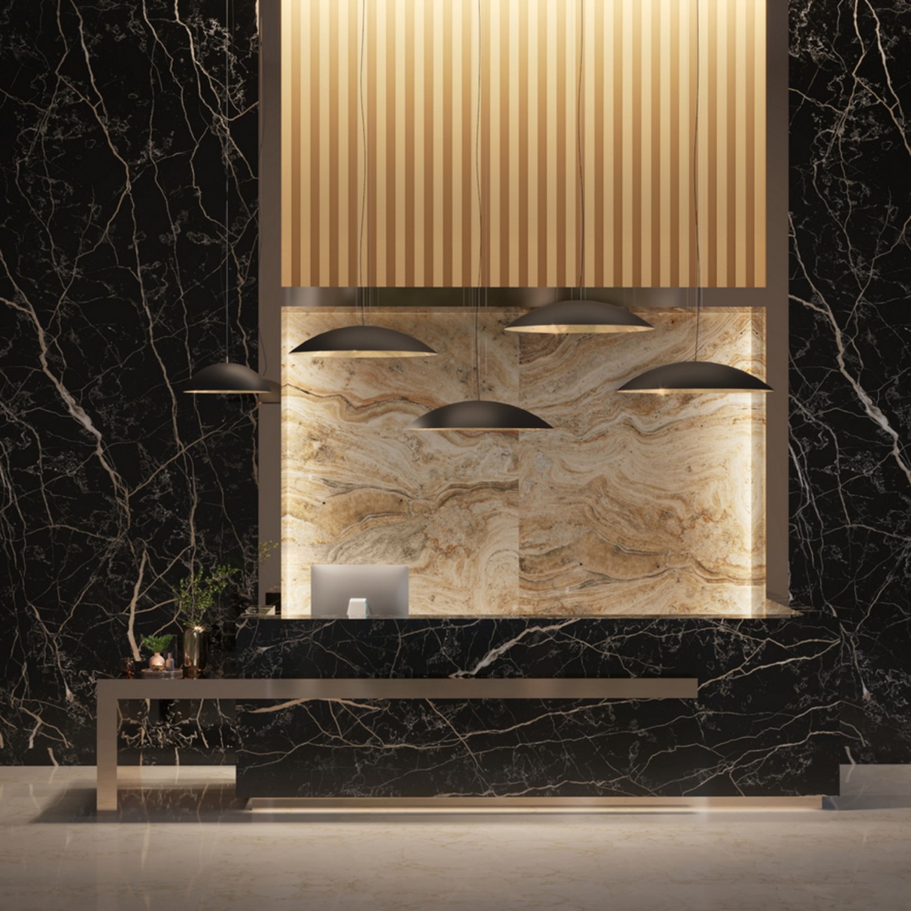 Hind Rabii OND'A L, Suspension lamp