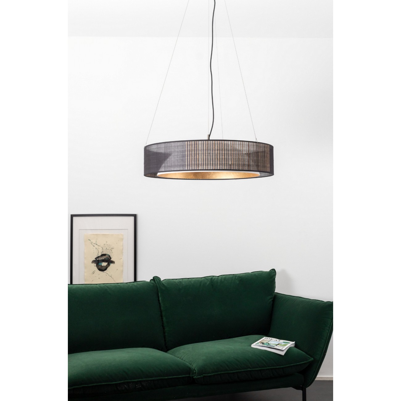 Hind Rabii OND'A VESTITA, Lampe à suspension