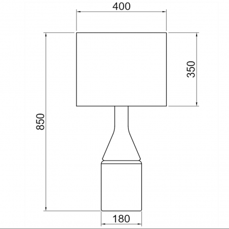 Hind Rabii Anna Belle 3, Table lamp