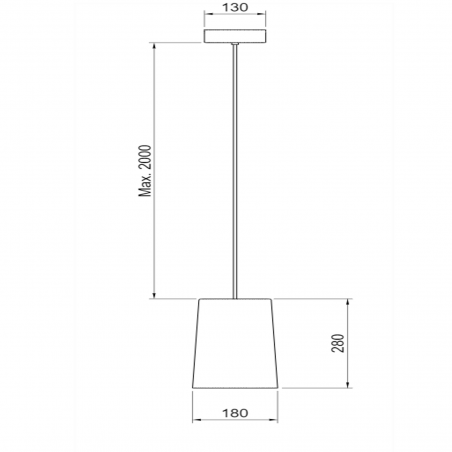 Hind Rabii 3X3X3 C1 - Gold, Lampe à suspension