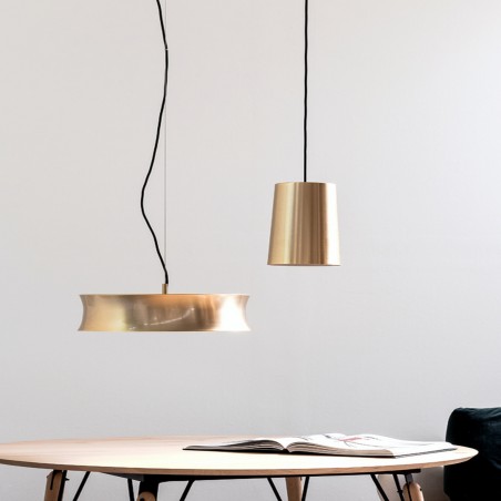 Hind Rabii 3X3X3 M1-Gold, Lampada a sospensione