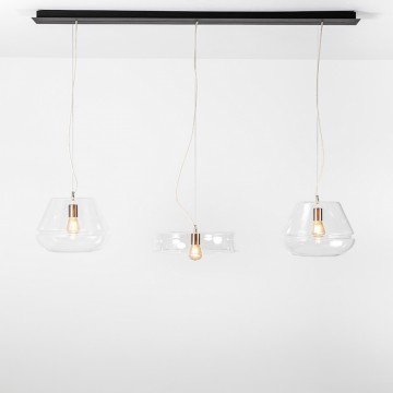 Hind Rabii 3X3X3 M1-Glass T, Suspension lamp