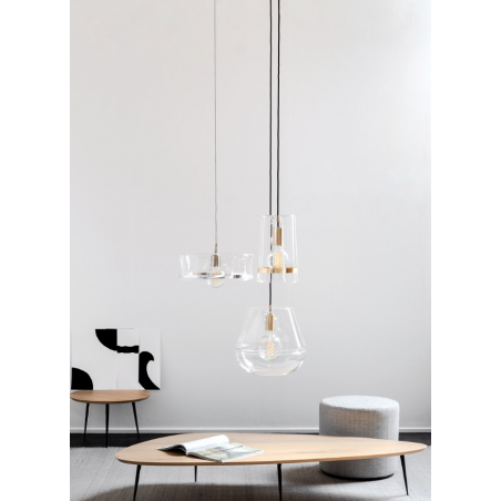 Hind Rabii 3X3X3 M1-Glass T, Suspension lamp
