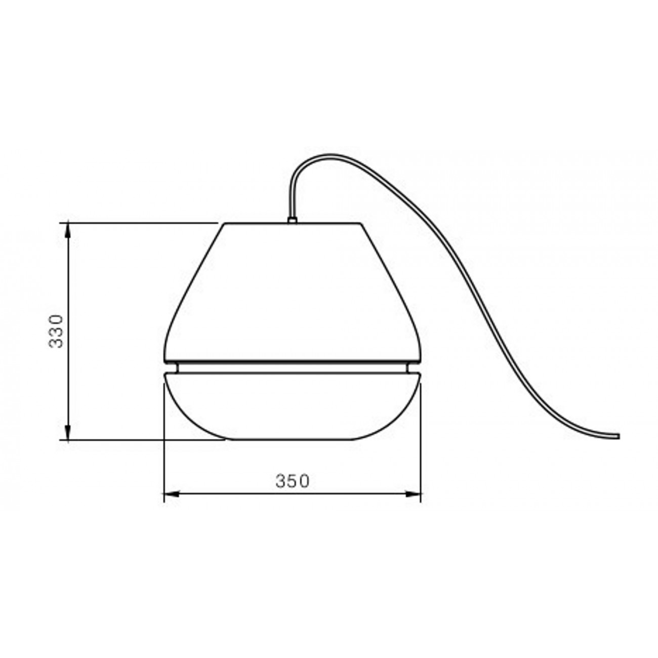 Hind Rabii 3X3X3 T1 - 360, Lampe de table