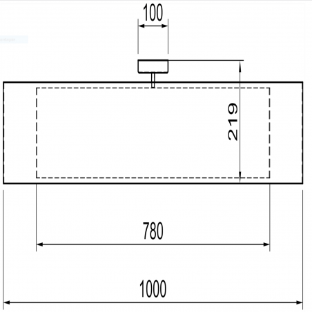 Hind Rabii Tunue de Soirèe, Ceiling lamp