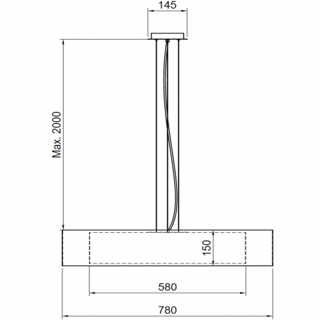 Hind Rabii Tenue de Soirèe, Suspension