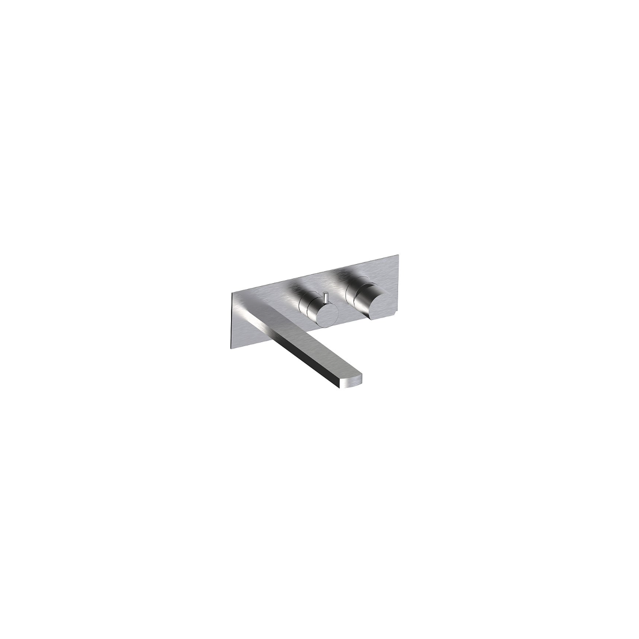 F.lli Frattini Borgia 316 Inox, Single lever recessed bathtub