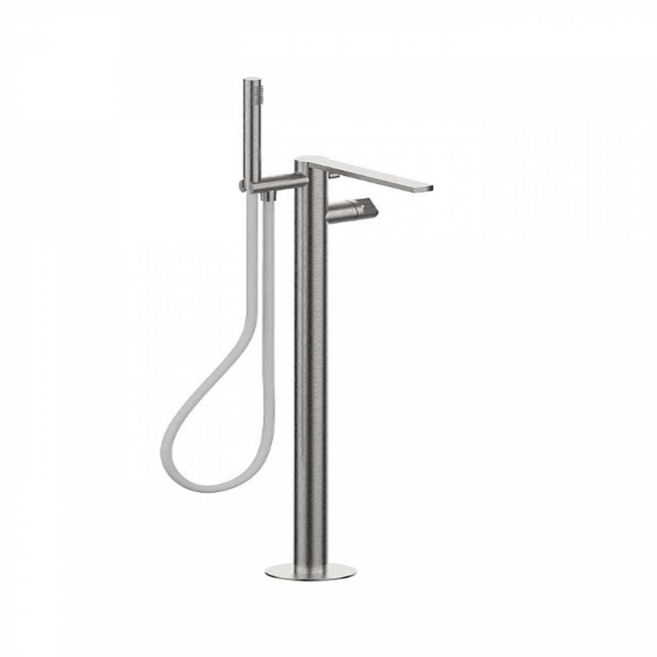 F.lli Frattini Borgia 316 Inox, Single lever bath floor