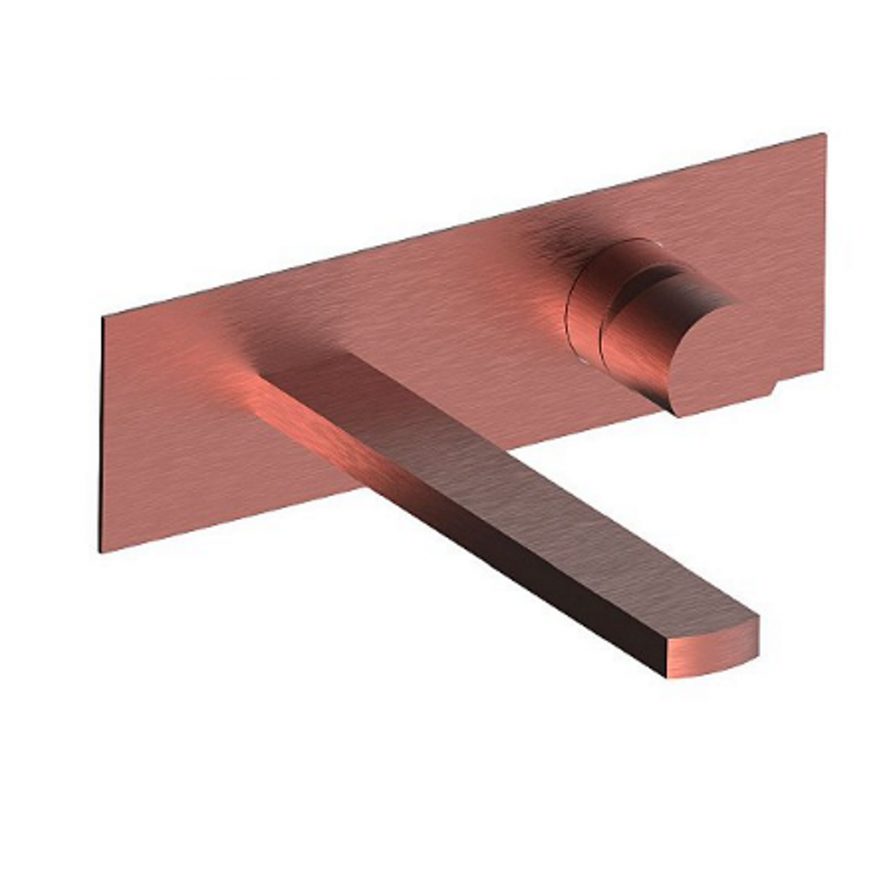 F.lli Frattini Borgia 316 Inox, Batteria lavabo a parete senza scarico