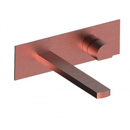 F.lli Frattini Borgia 316 Inox, Batteria lavabo a parete senza scarico