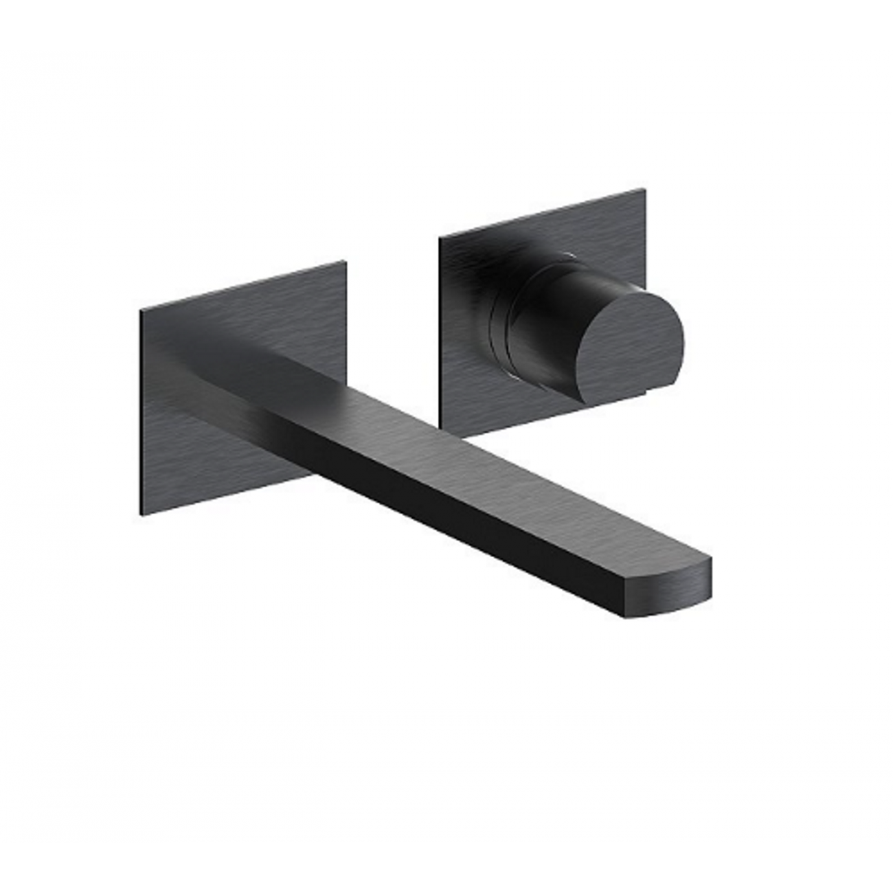 F.lli Frattini Borgia 316 Inox, Batteria lavabo a parete senza scarico