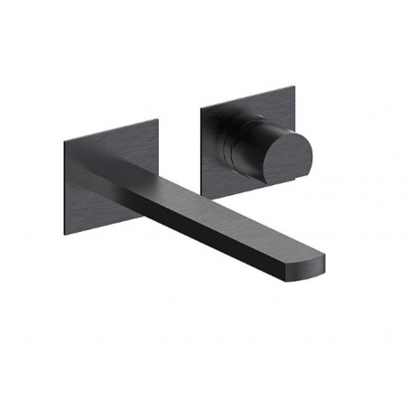 F.lli Frattini Borgia 316 Inox, Batteria lavabo a parete senza scarico