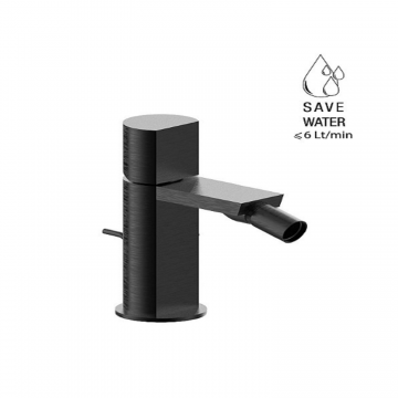 F.lli Frattini Borgia 316 Inox, Monocommande pour bidet avec vidange 1'1/4