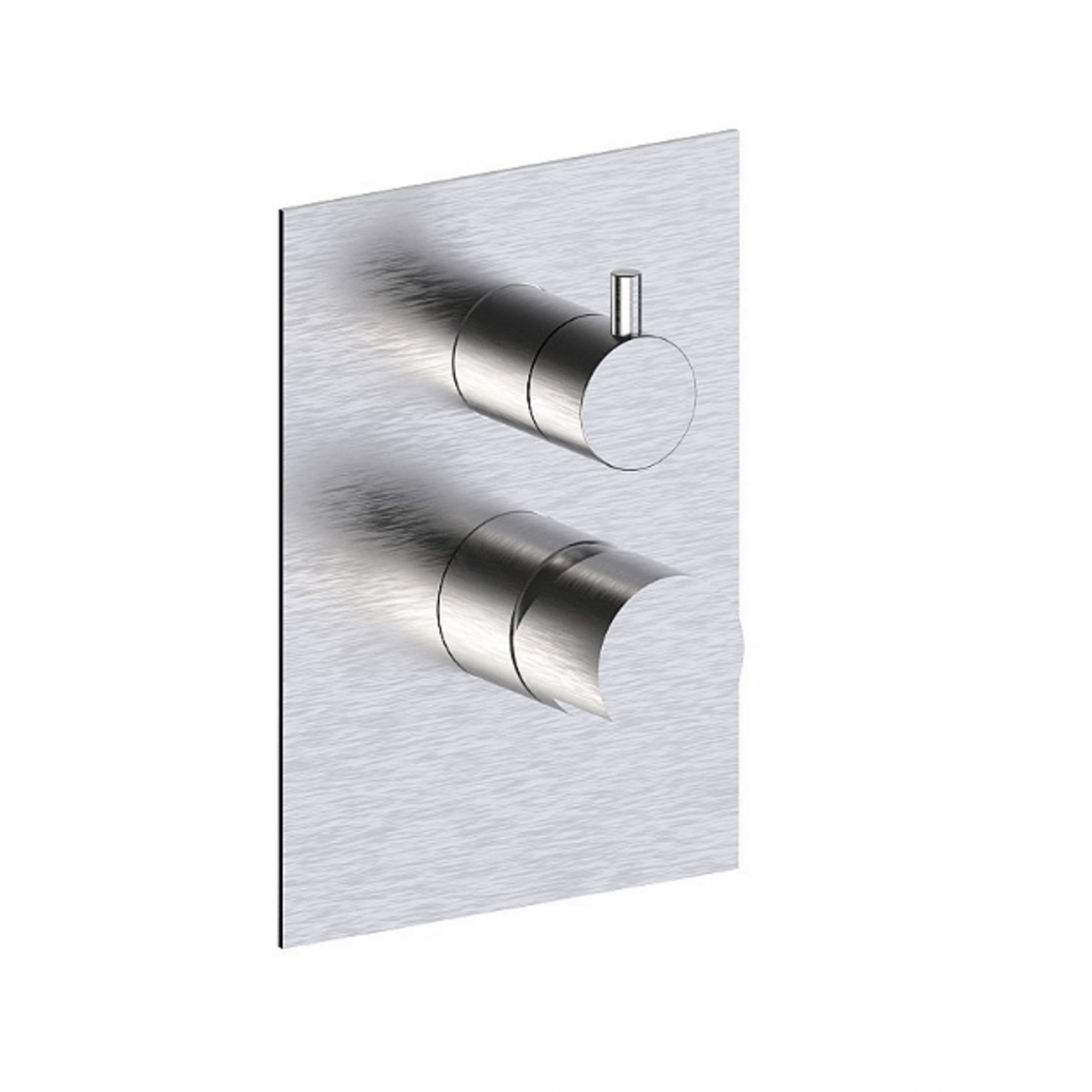 F.lli Frattini Borgia 316 Inox, Monocommande encastrée à 2 voies