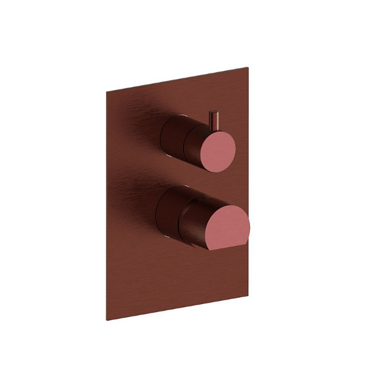 F.lli Frattini Borgia 316 Inox, Monocommande encastrée à 2 voies