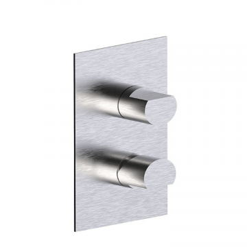 F.lli Frattini Borgia 316 Inox, Single lever recessed 2-3 ways