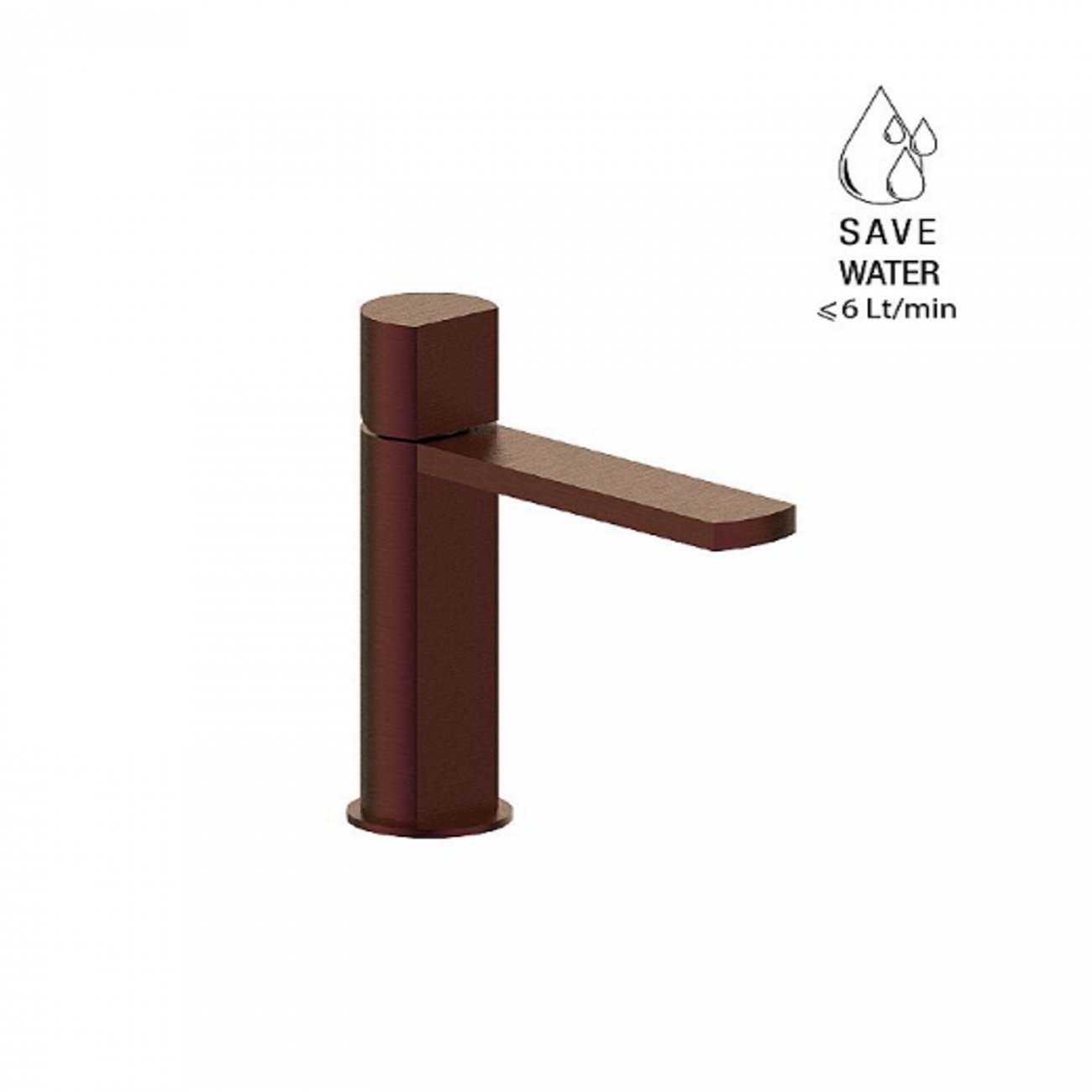 F.lli Frattini Borgia 316 Inox, Monocomando per lavabo senza scarico