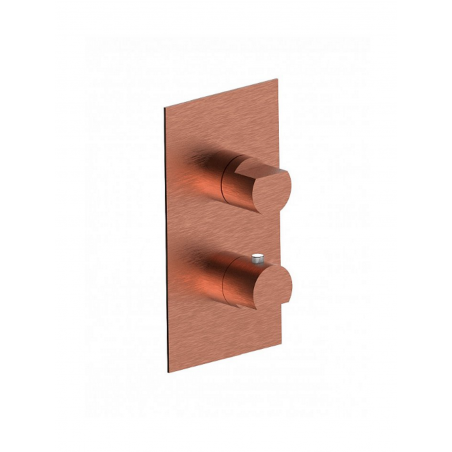 F.lli Frattini Borgia 316 Inox, Mitigeur de douche thermostatique 2-3 voies