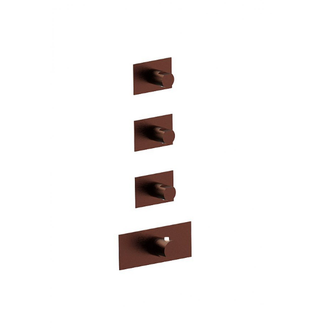 F.lli Frattini Borgia 316 Inox, Built-in thermostatic shower mixer 3 ways