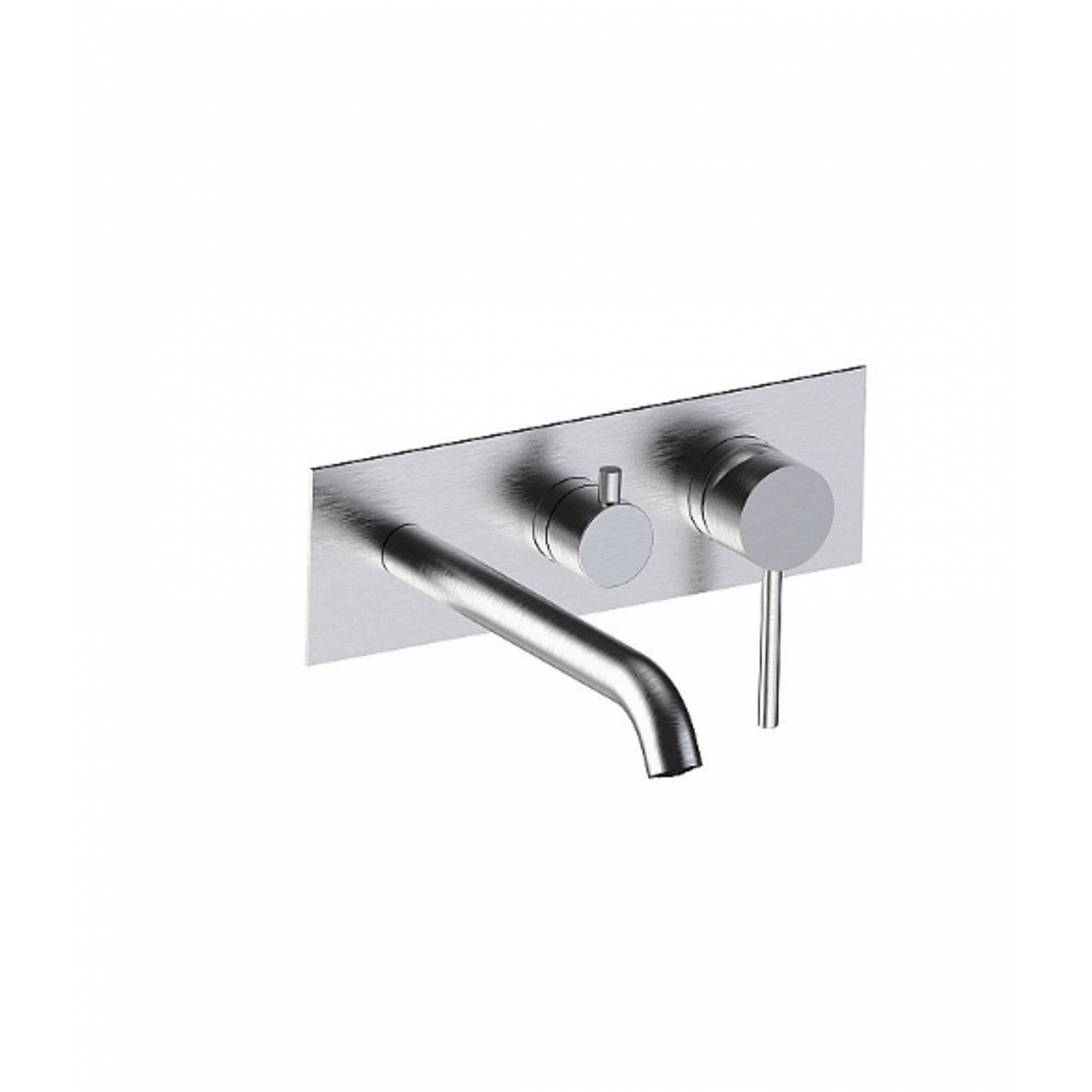 F.lli Frattini Pepe XL 316 Inox, Single lever recessed bathtub