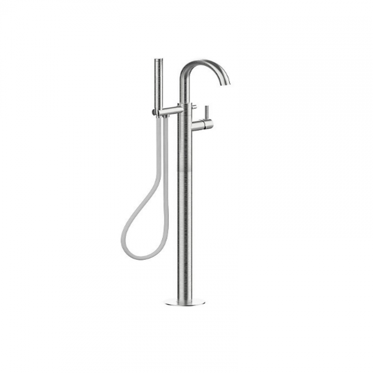 F.lli Frattini Pepe XL 316 Inox, Single-lever bath floor with shower