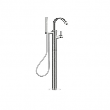 F.lli Frattini Pepe XL 316 Inox, Single-lever bath floor with shower