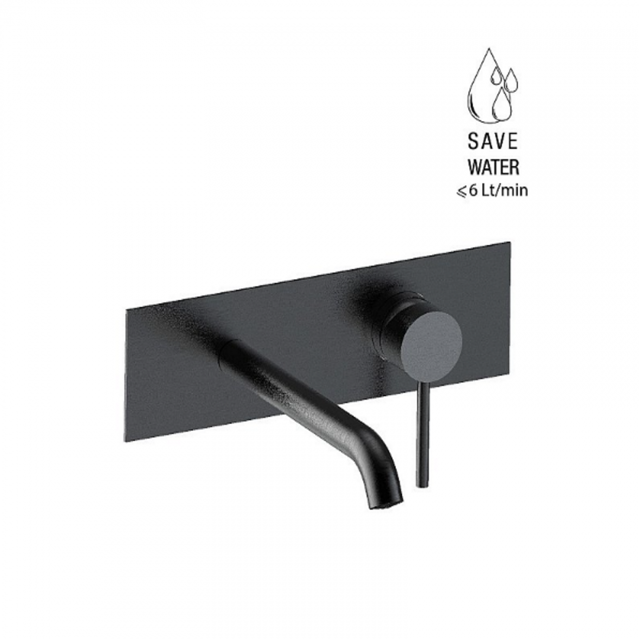 F.lli Fratini Pepe XL 316 Inox, Batteria lavabo a parete