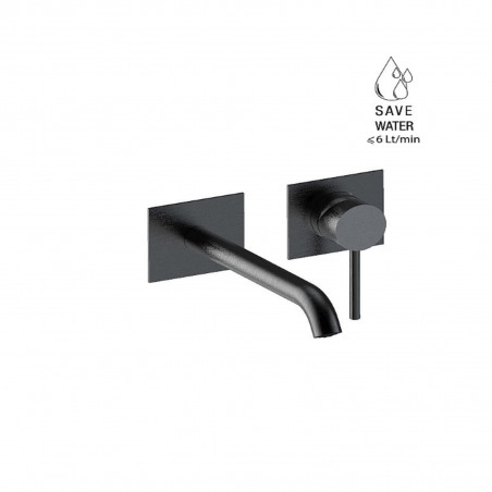 F.lli Frattini Pepe XL 316 Inox, Batterie de lavabo mural