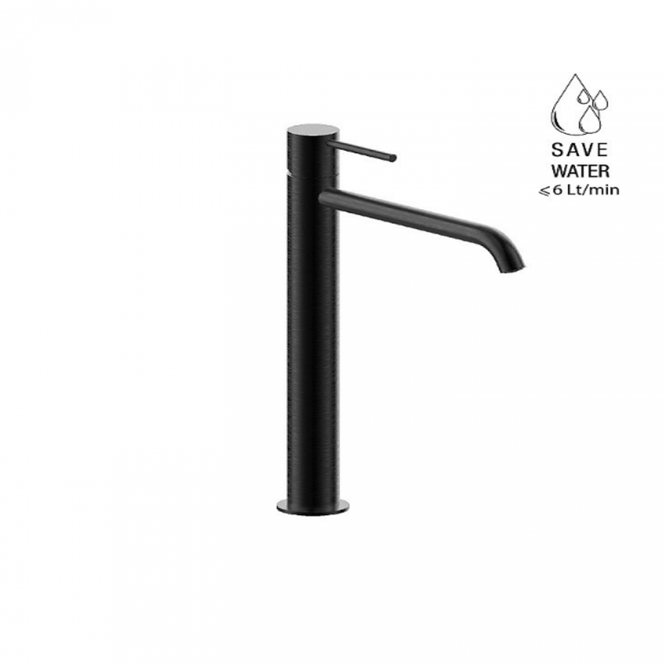 F.lli Frattini Pepe XL 316 Inox, Monocomando lavabo alto