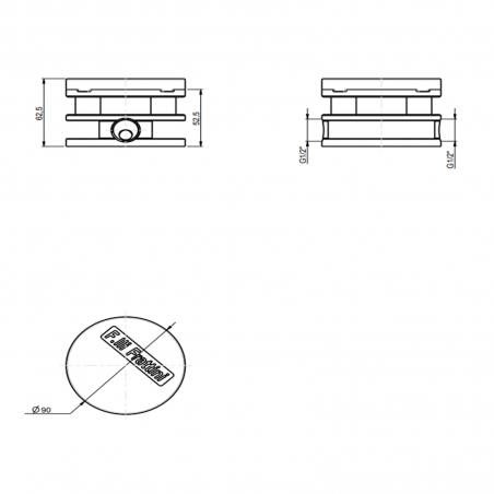 F.lli Frattini Pepe XL 316 Inox, Single lever washbasin floor