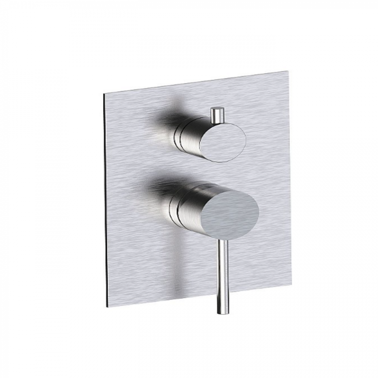 F.lli Frattini Pepe XL 316 Inox, Single lever recessed 2 way