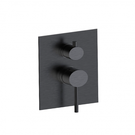 F.lli Frattini Pepe XL 316 Inox, Single lever recessed 2 way