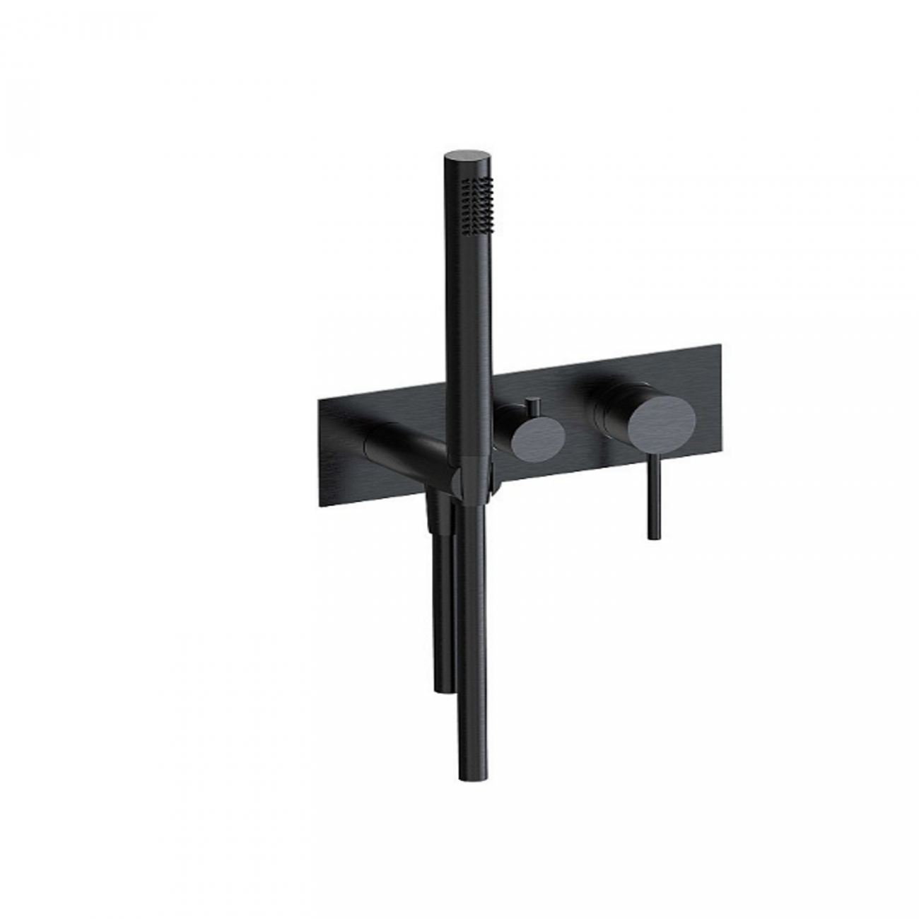 F.lli Frattini Pepe XL 316 Inox, Monocommande encastrée avec déviateur 2 voies