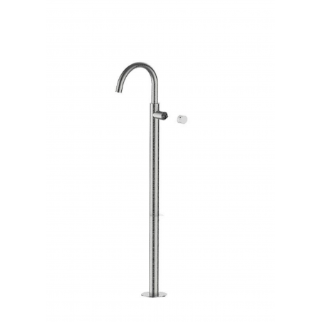F.lli Frattini Pepe XLS 360 Inox, Monocomando vasca a pavimento